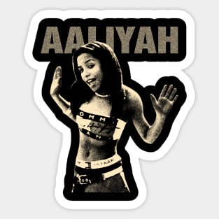 Aaliyah Sticker